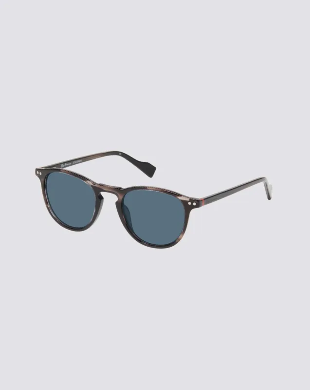 Grove Polarized Round Eco Sunglasses - Grey sold by Ben Sherman