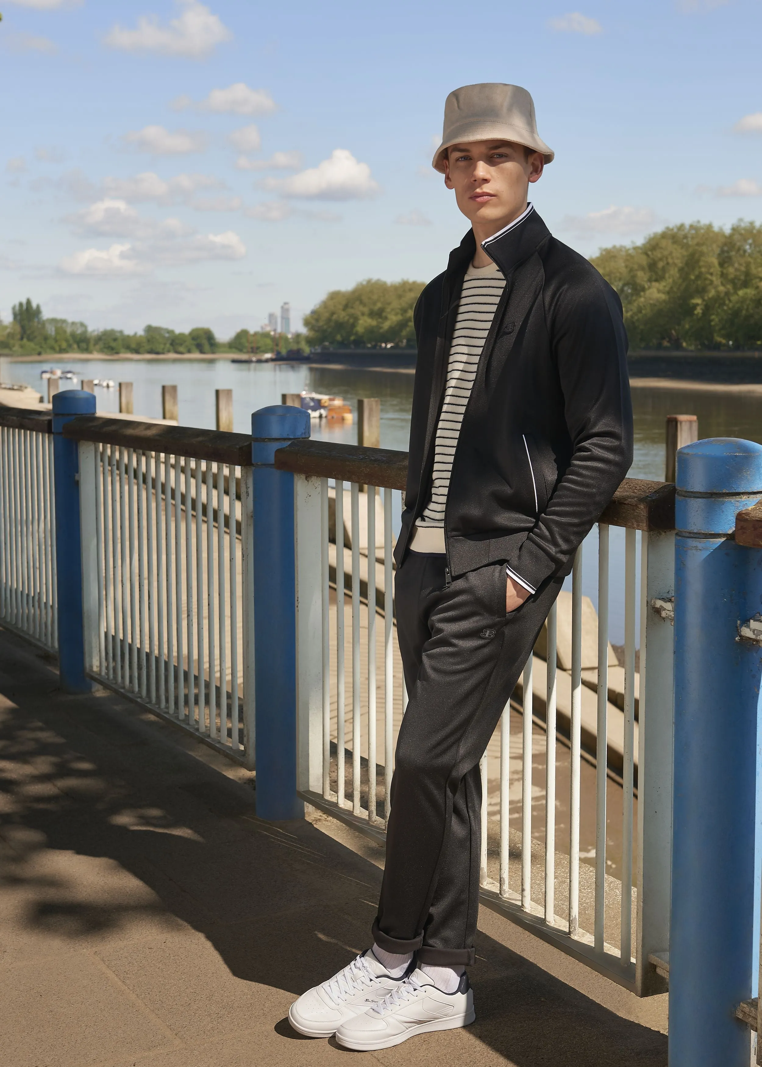 B by Ben Sherman Zip-Through Tricot Track Jacket sold by Ben Sherman product image thumbnail 5