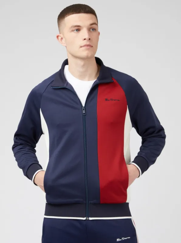 Signature Colorblock Track Jacket sold by Ben Sherman
