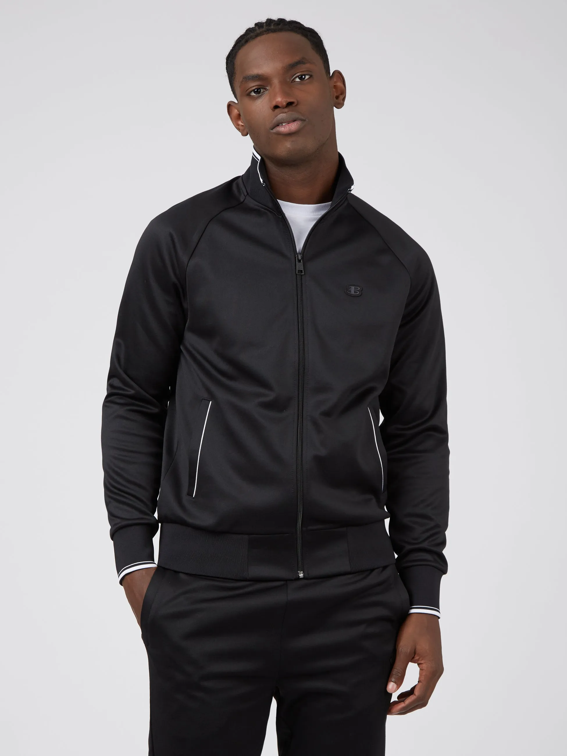 B by Ben Sherman Zip-Through Tricot Track Jacket sold by Ben Sherman