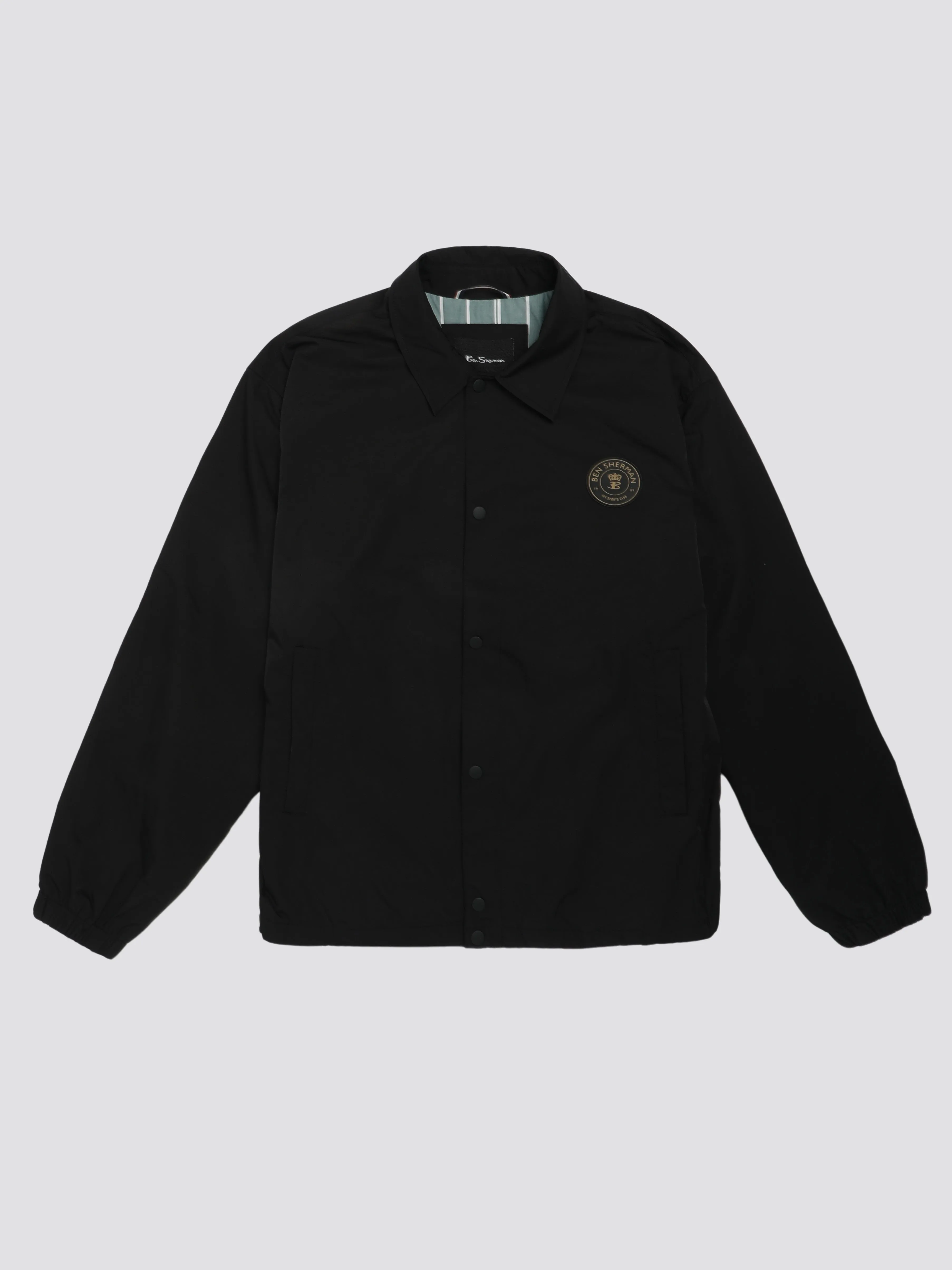 B by Ben Sherman Sports Coach Jacket - Black sold by Ben Sherman product image thumbnail 5