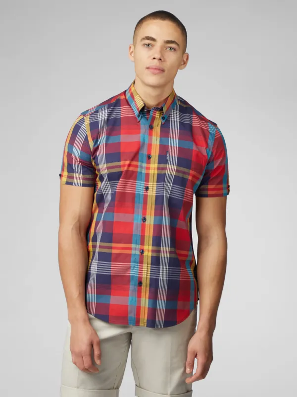 Signature Large Madras Check Shirt - Scarlett sold by Ben Sherman