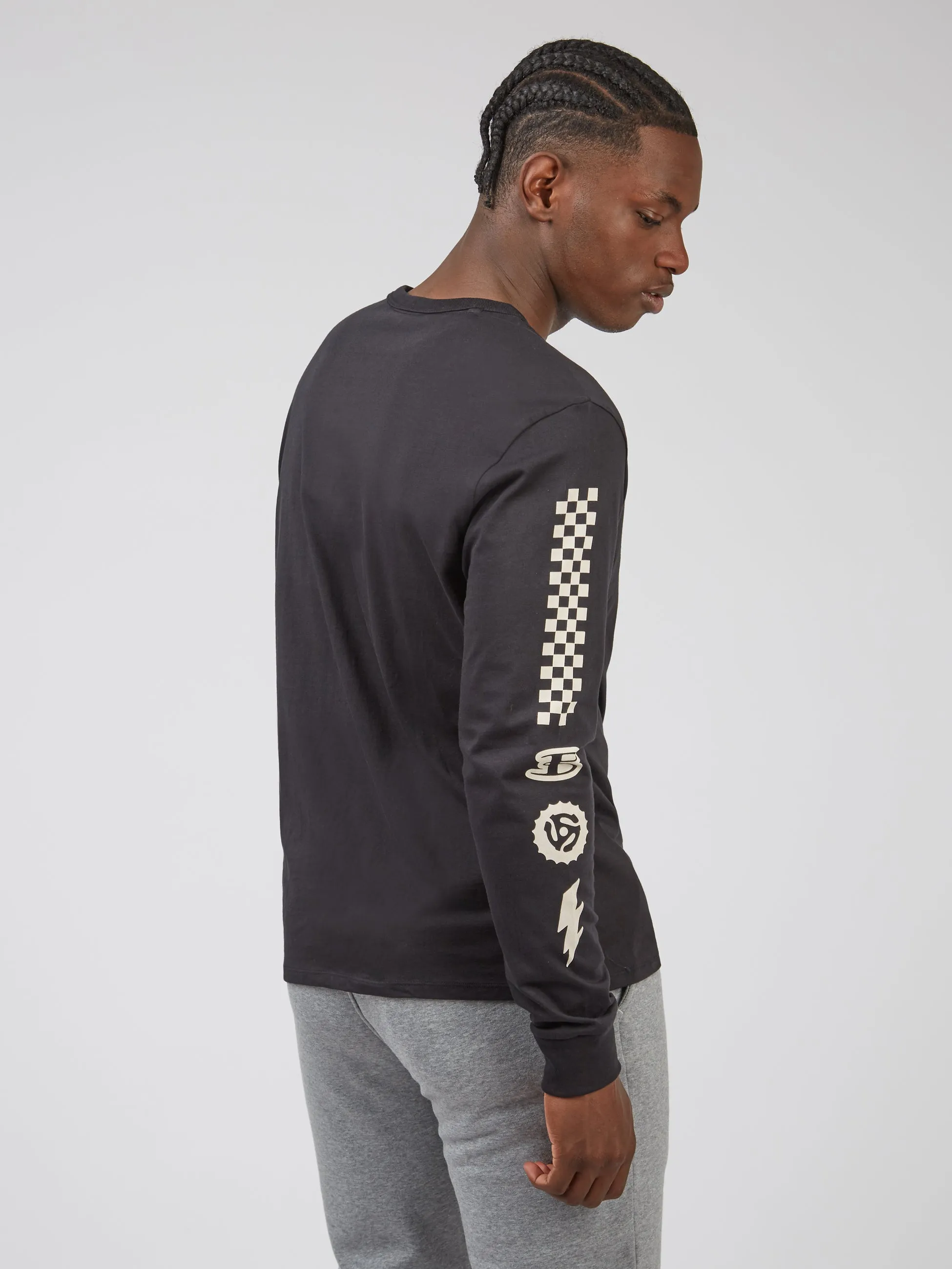 B by Ben Sherman Long-Sleeve Racer Graphic Tee sold by Ben Sherman product image thumbnail 5