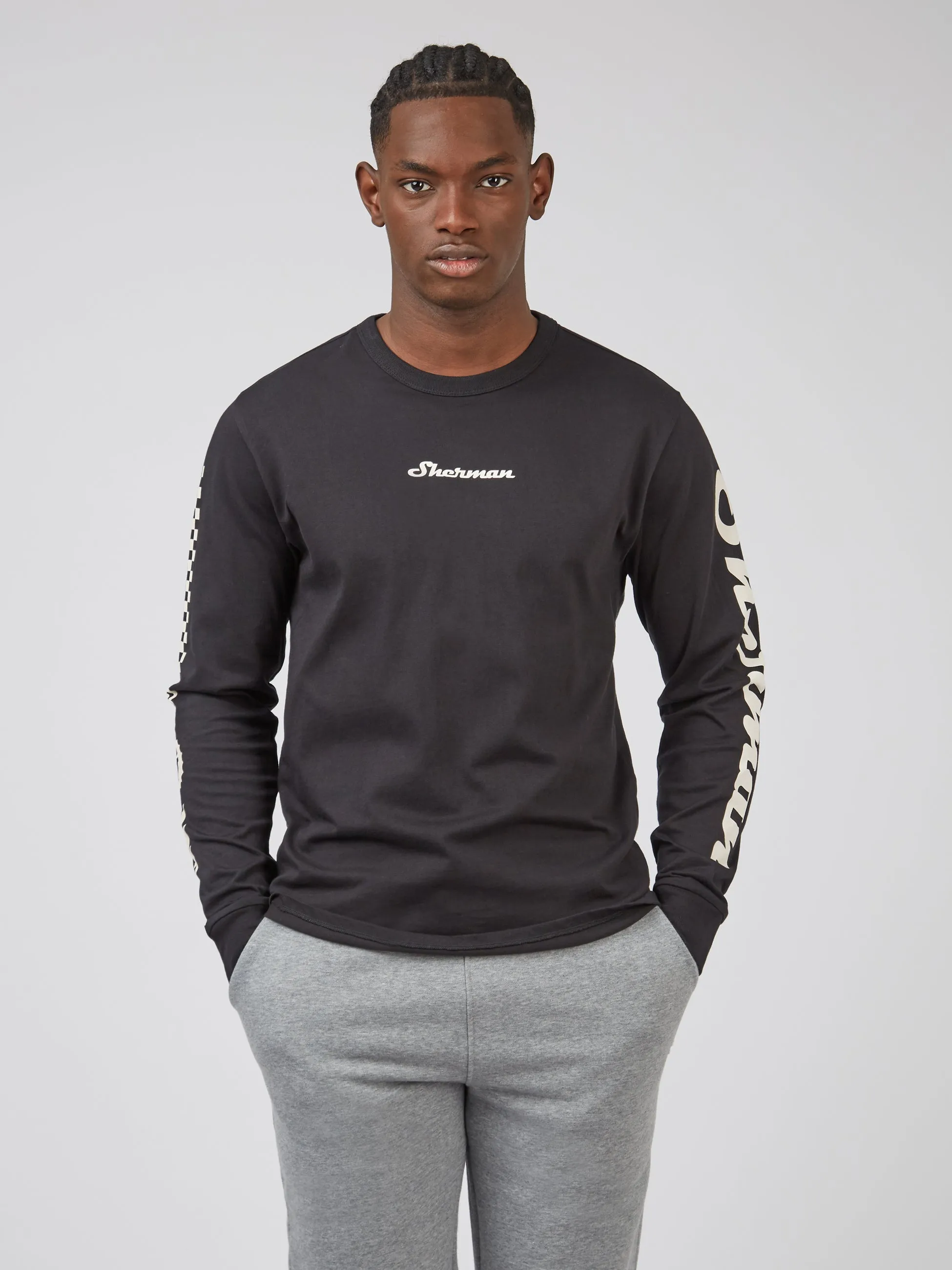 B by Ben Sherman Long-Sleeve Racer Graphic Tee sold by Ben Sherman product image thumbnail 4