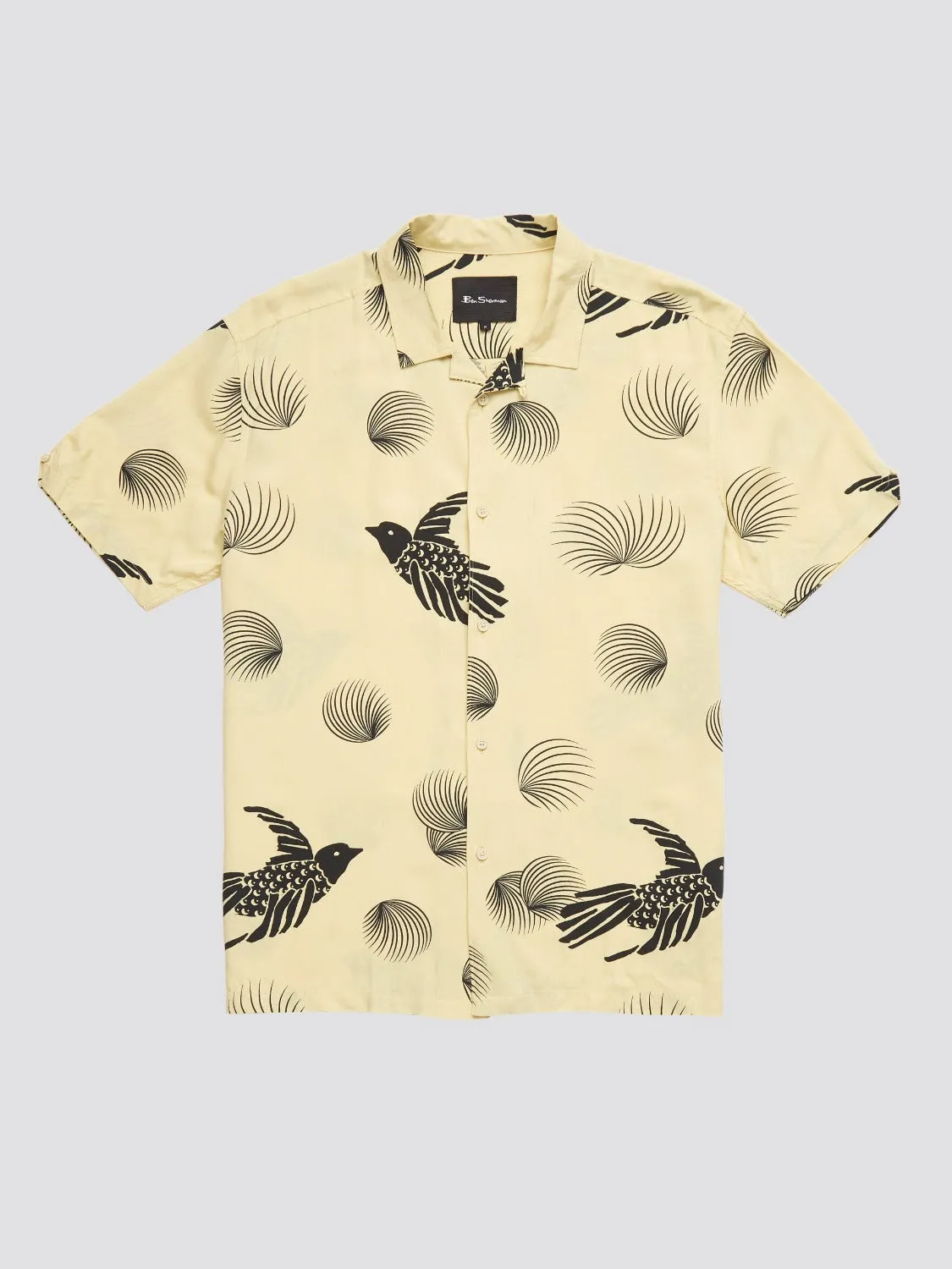 B by Ben Sherman Bird Print Shirt sold by Ben Sherman