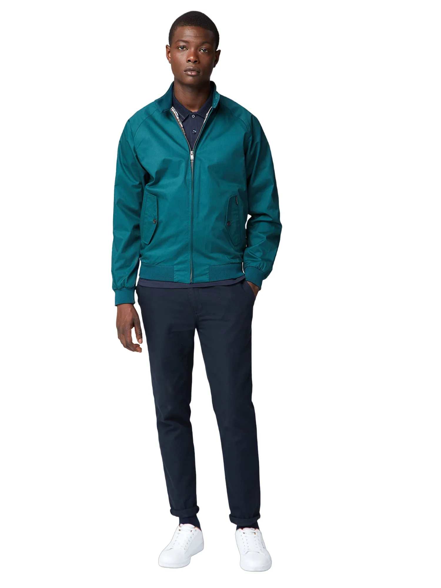 Harrington Jacket - Trekking Green sold by Ben Sherman product image thumbnail 4