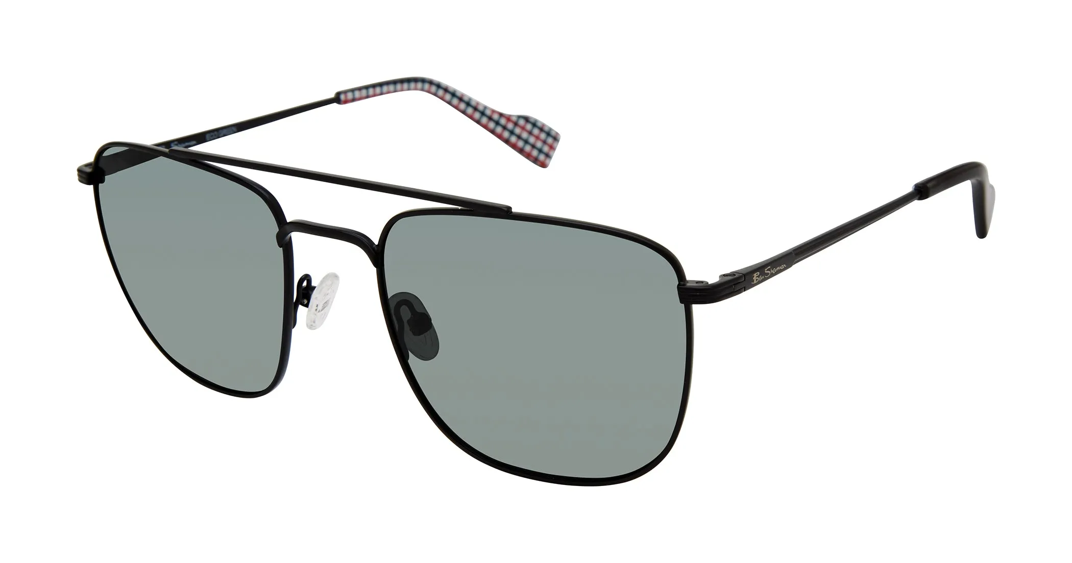 Barking Polarized Aviator Square Sunglasses sold by Ben Sherman product image thumbnail 2