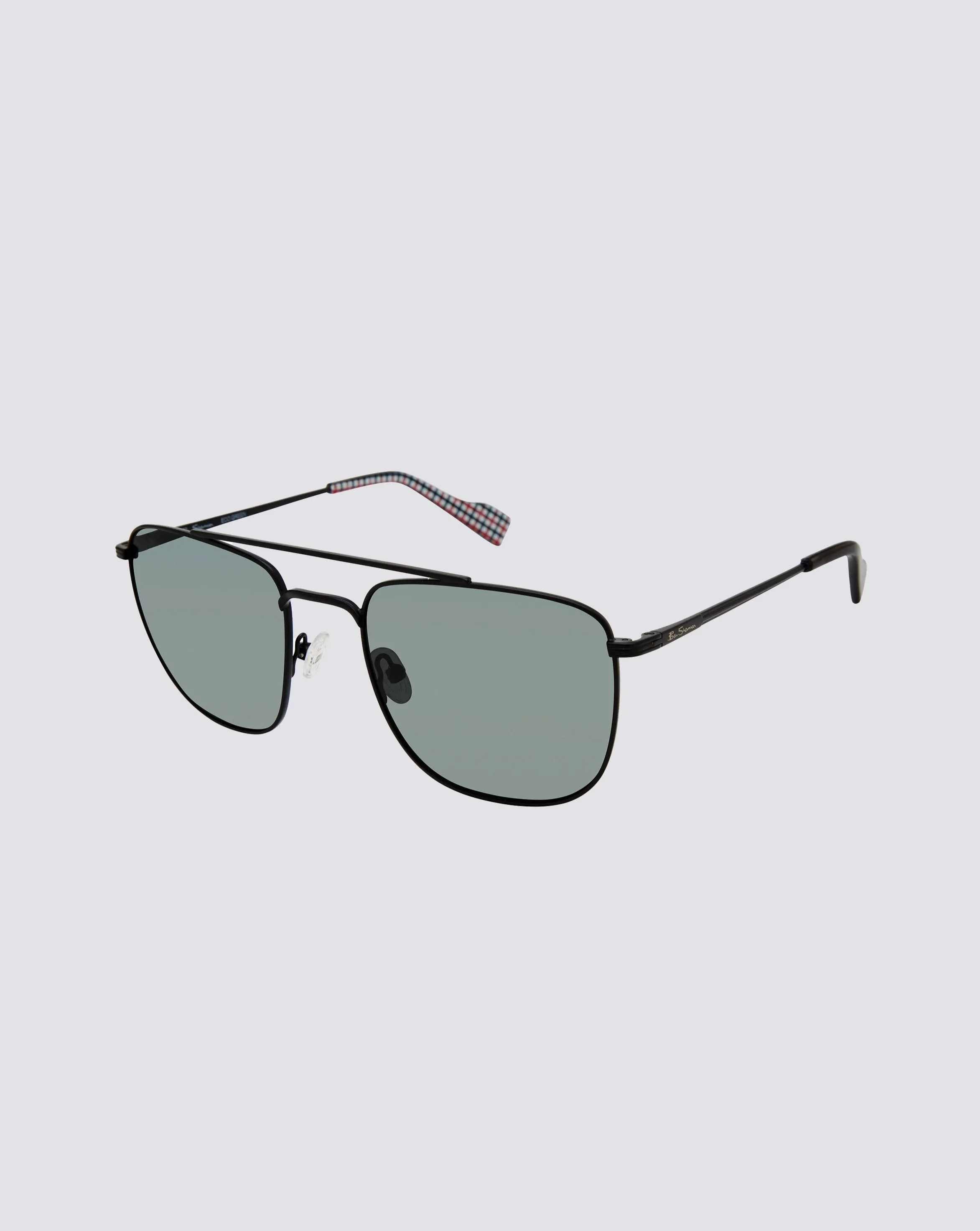 Barking Polarized Aviator Square Sunglasses sold by Ben Sherman