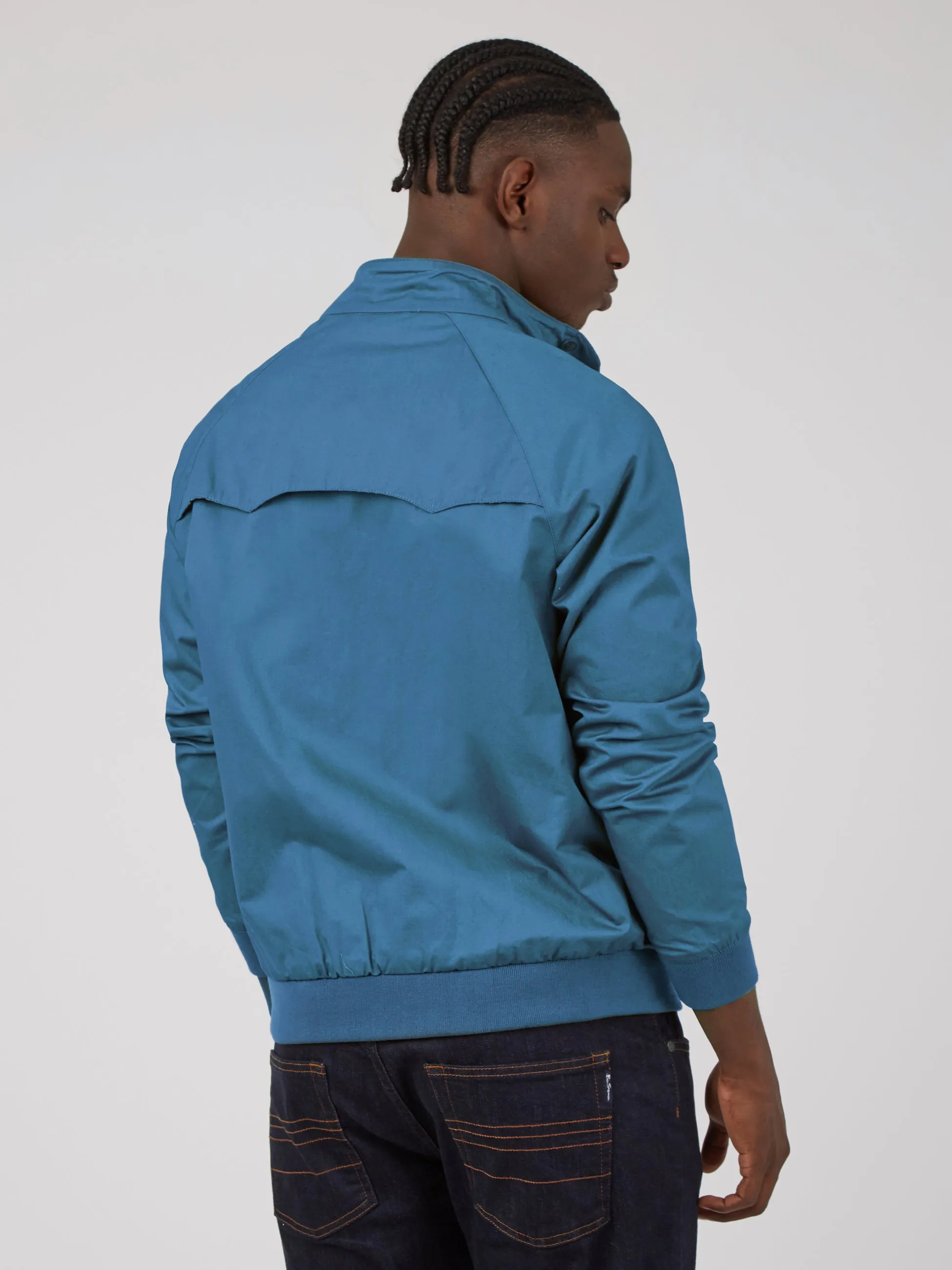 Signature Harrington Jacket - Wedgewood Blue sold by Ben Sherman product image thumbnail 5