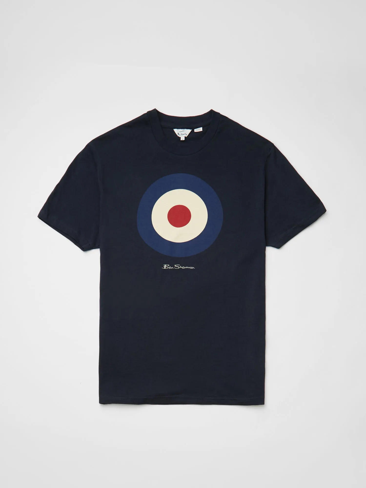 Signature Organic Target Graphic Tee - Dark Navy sold by Ben Sherman product image thumbnail 5