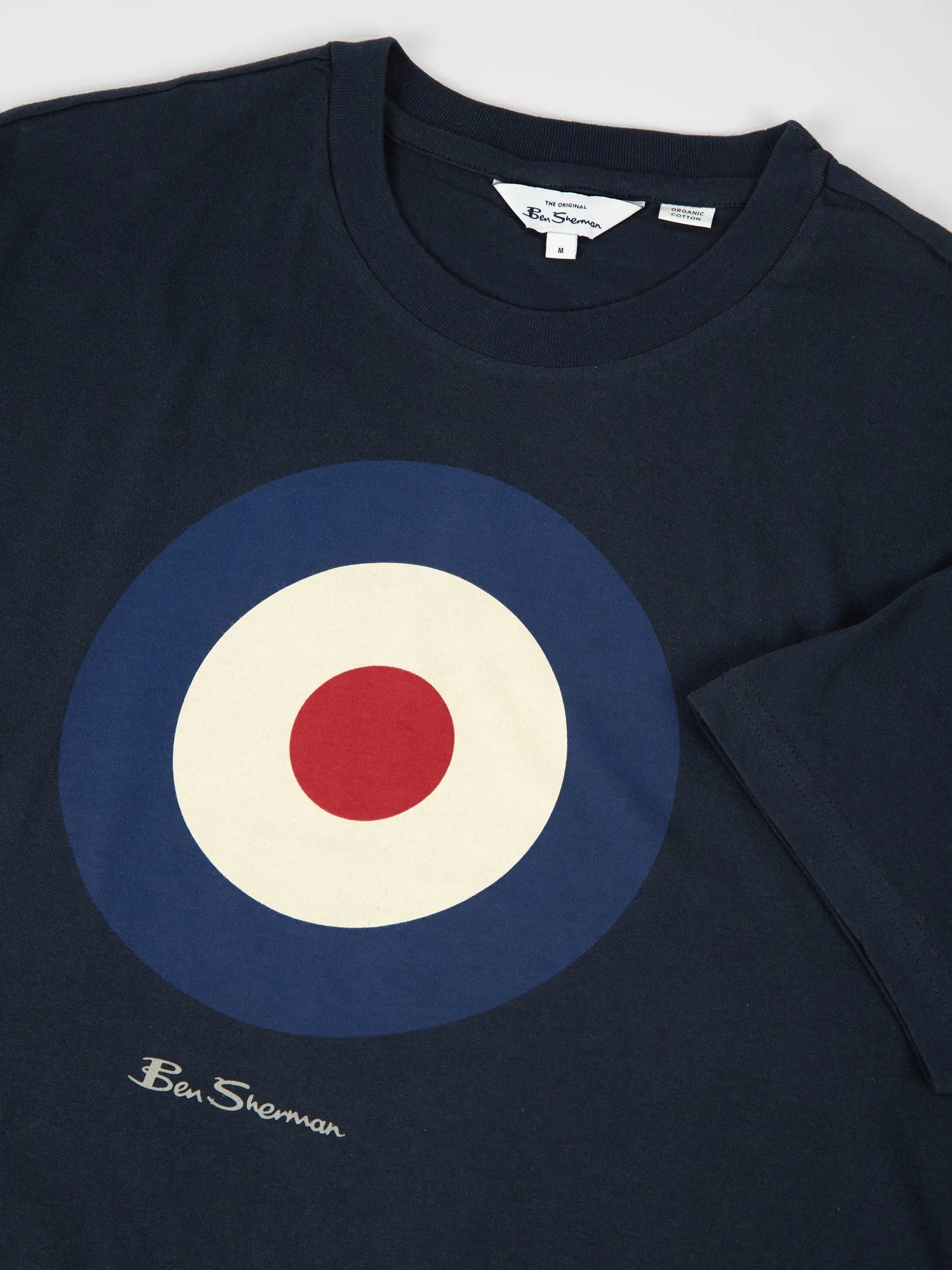 Signature Organic Target Graphic Tee - Dark Navy sold by Ben Sherman product image thumbnail 3