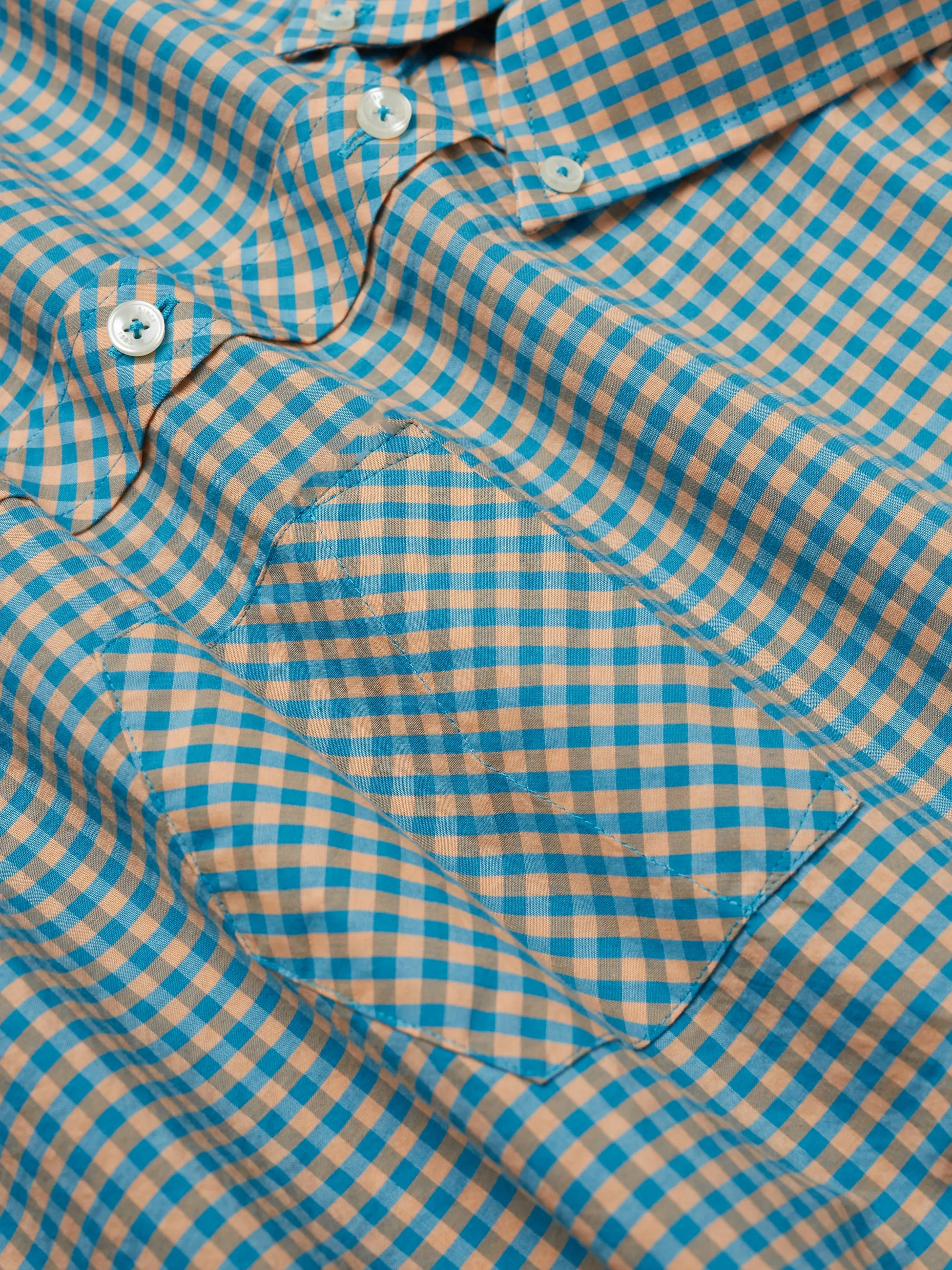 Signature Long-Sleeve Gingham Shirt sold by Ben Sherman