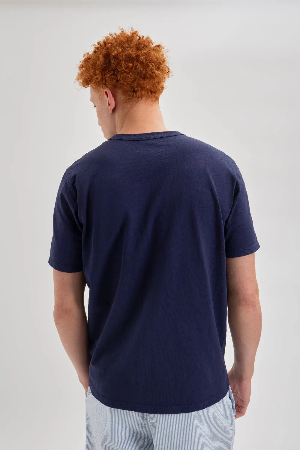 Garment Dye Beatnik T-Shirt - Navy sold by Ben Sherman product image thumbnail 5