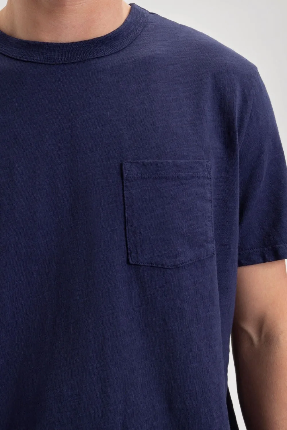 Garment Dye Beatnik T-Shirt - Navy sold by Ben Sherman product image thumbnail 3