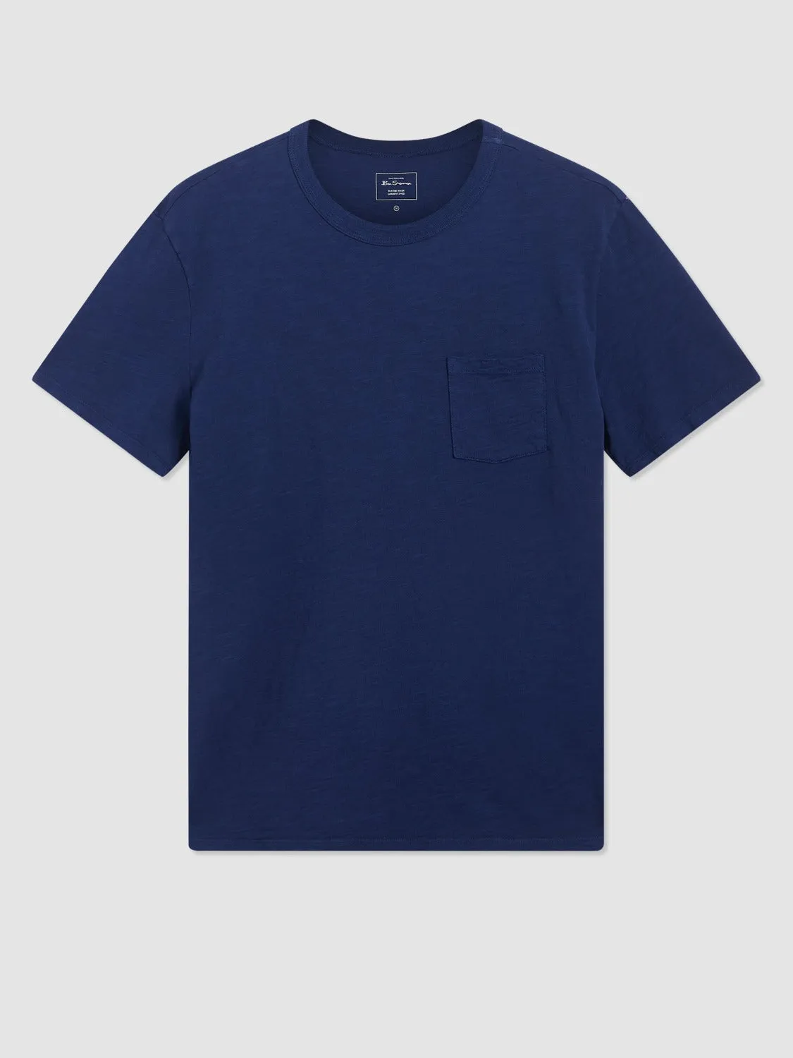 Garment Dye Beatnik T-Shirt - Navy sold by Ben Sherman product image thumbnail 2