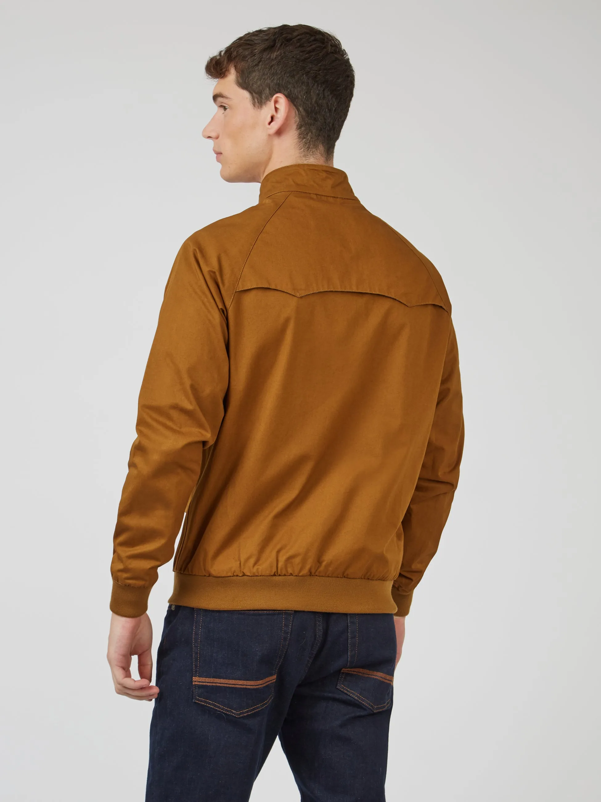 Signature Harrington Jacket - Bronze sold by Ben Sherman product image thumbnail 3