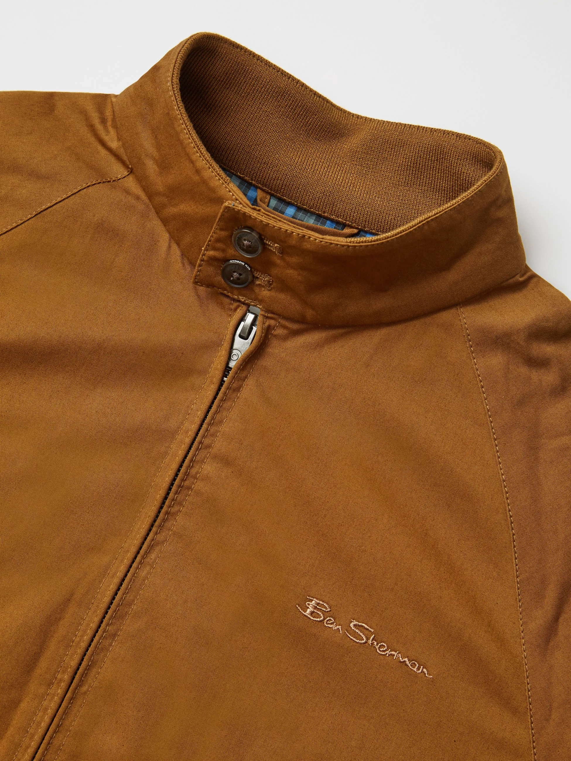 Signature Harrington Jacket - Bronze sold by Ben Sherman product image thumbnail 5