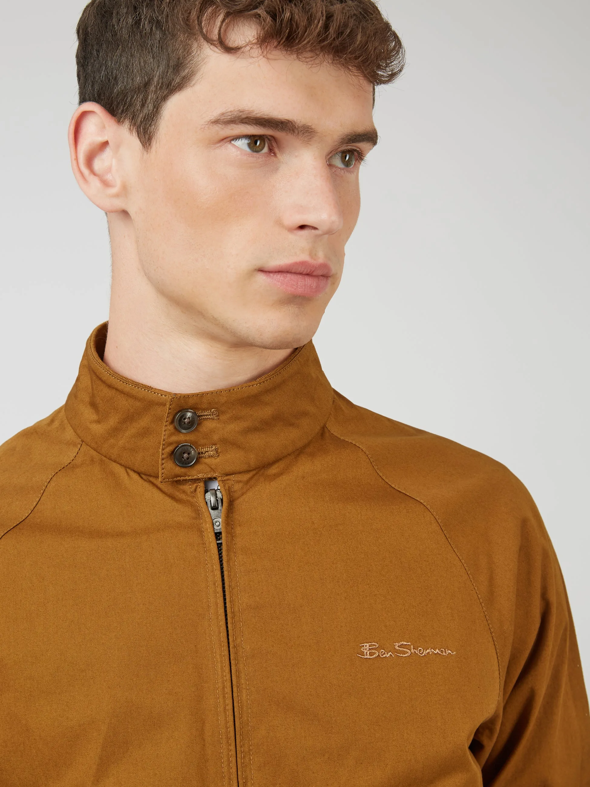 Signature Harrington Jacket - Bronze sold by Ben Sherman product image thumbnail 2