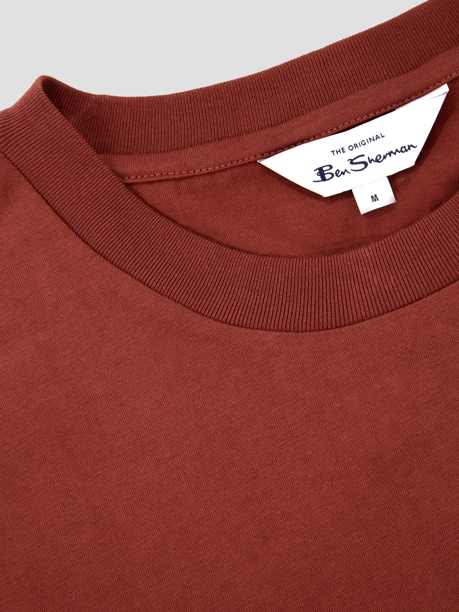 Organic Cotton Signature Pocket Tee - Burnt Orange sold by Ben Sherman product image thumbnail 5