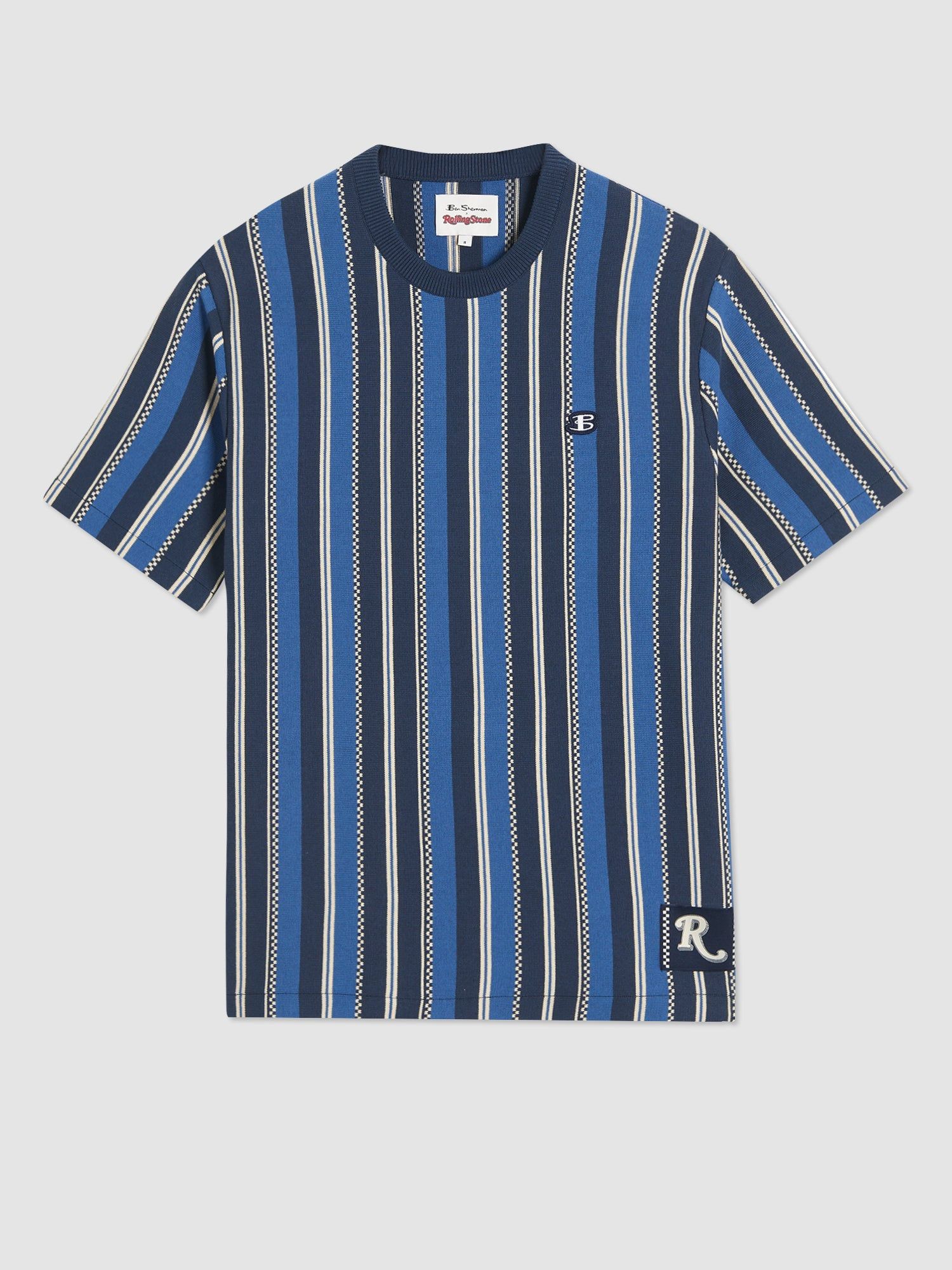 Rolling Stone Knitted Stripe Tee sold by Ben Sherman product image thumbnail 4