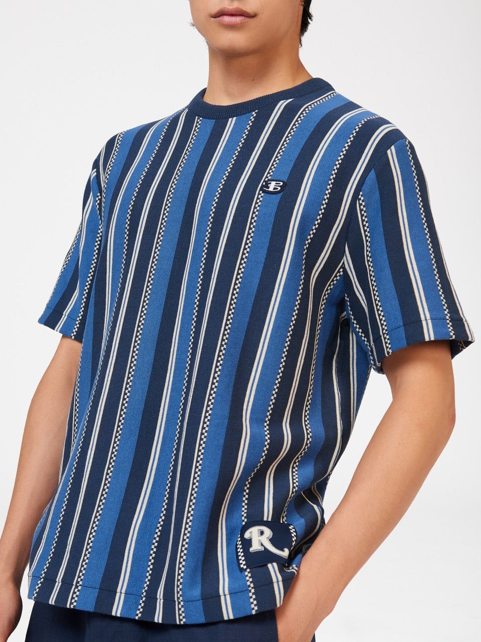 Rolling Stone Knitted Stripe Tee sold by Ben Sherman product image thumbnail 5