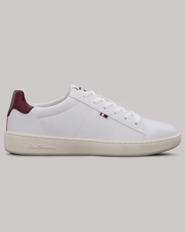 Hampton Court Sneaker - White sold by Ben Sherman
