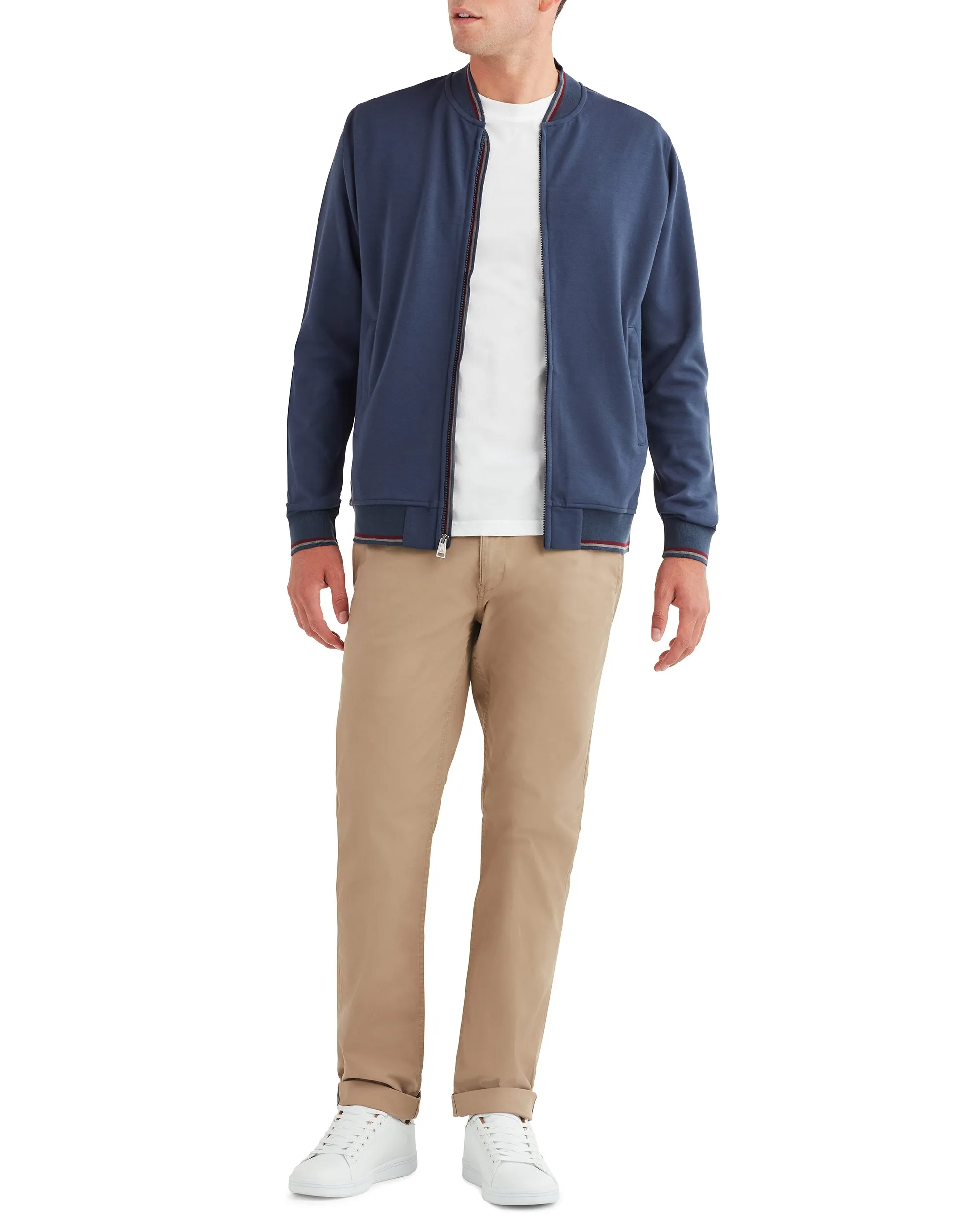 Tipped Scuba Bomber Jacket - Navy sold by Ben Sherman product image thumbnail 3