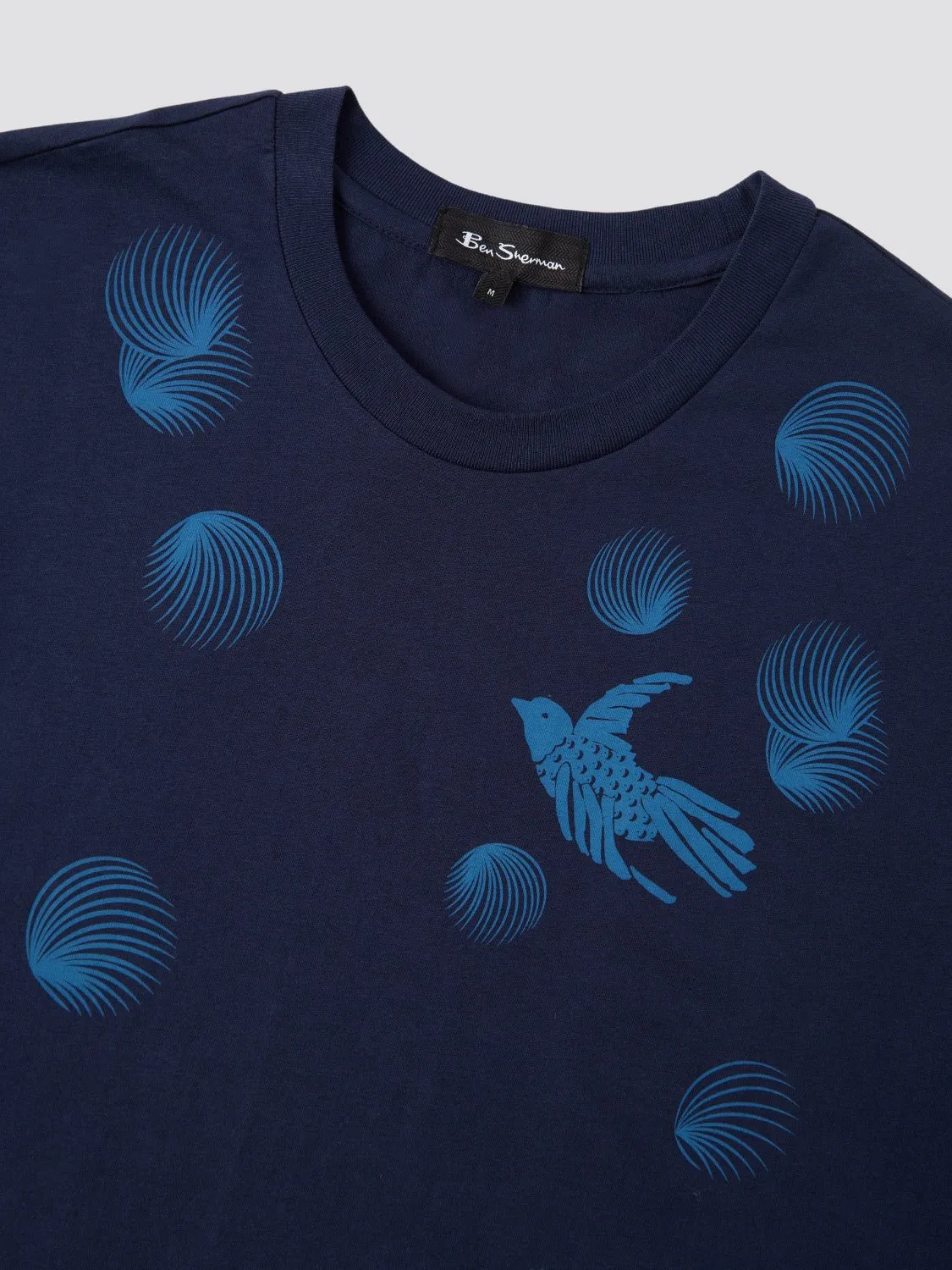 B by Ben Sherman Bird Graphic Tee - Marine sold by Ben Sherman product image thumbnail 3