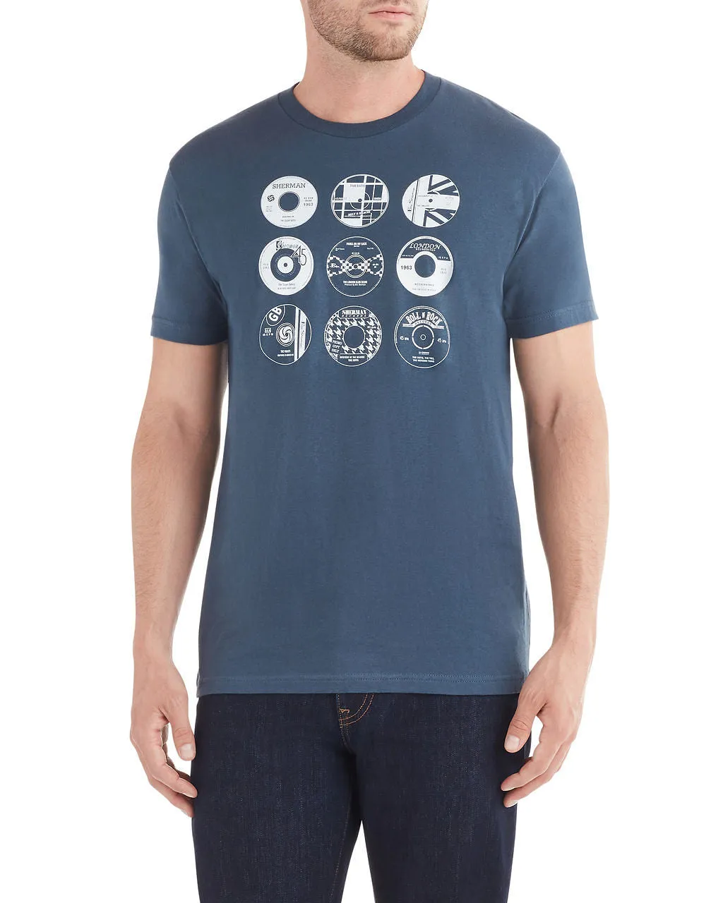 Labels Graphic T-Shirt - Midnight sold by Ben Sherman