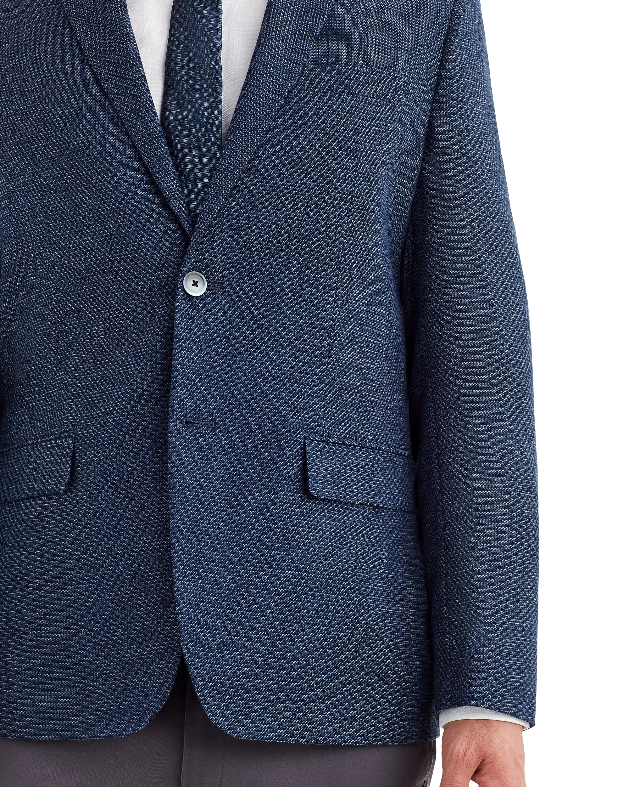 Dacre Single-Breasted Sportcoat Jacket - Blue sold by Ben Sherman product image thumbnail 4