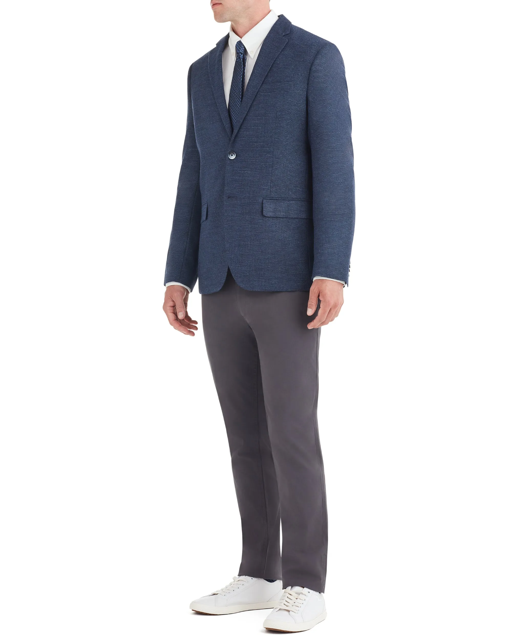 Dacre Single-Breasted Sportcoat Jacket - Blue sold by Ben Sherman product image thumbnail 2