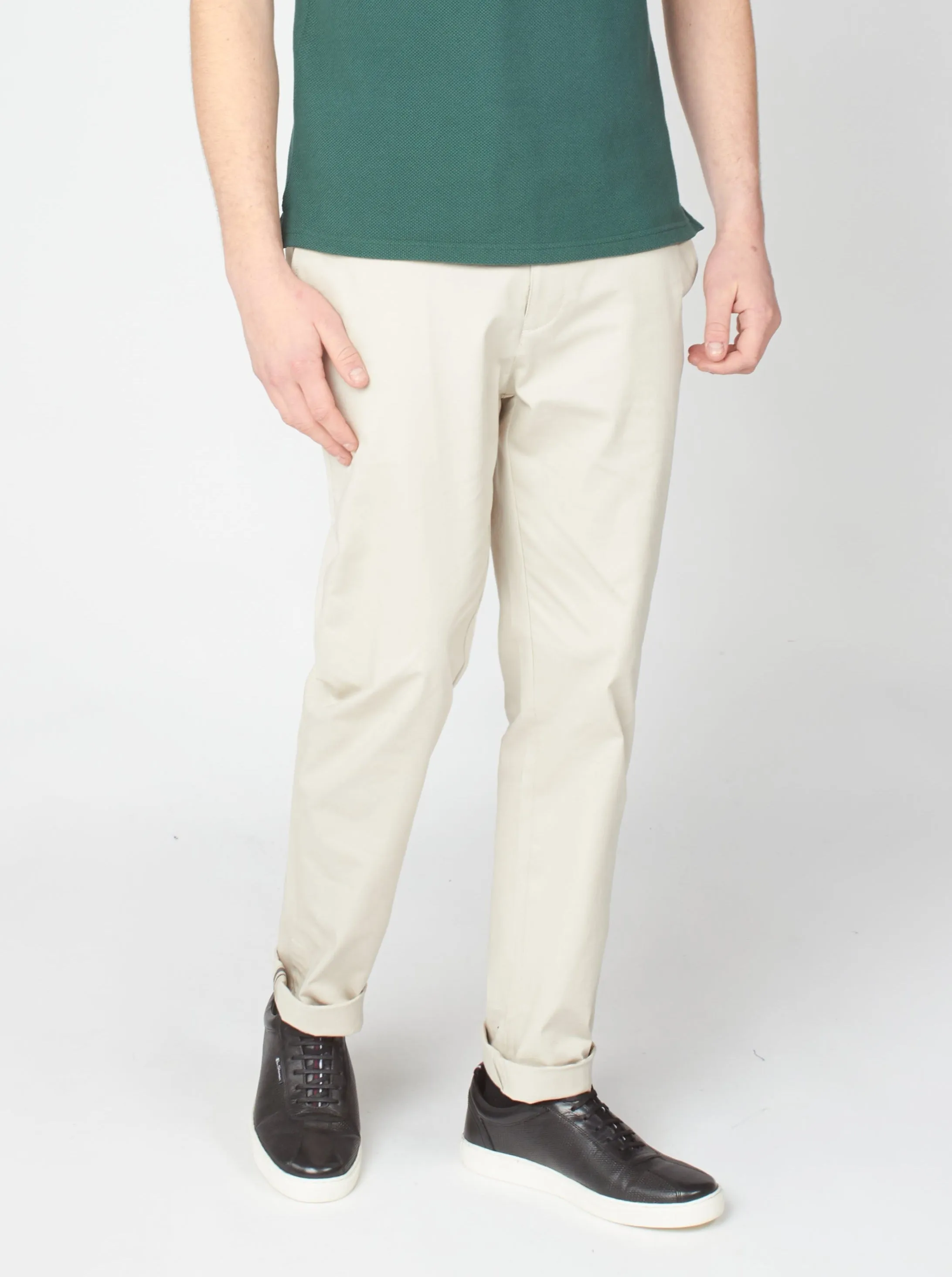 Signature Slim Stretch Chino Pant - Putty sold by Ben Sherman product image thumbnail 3