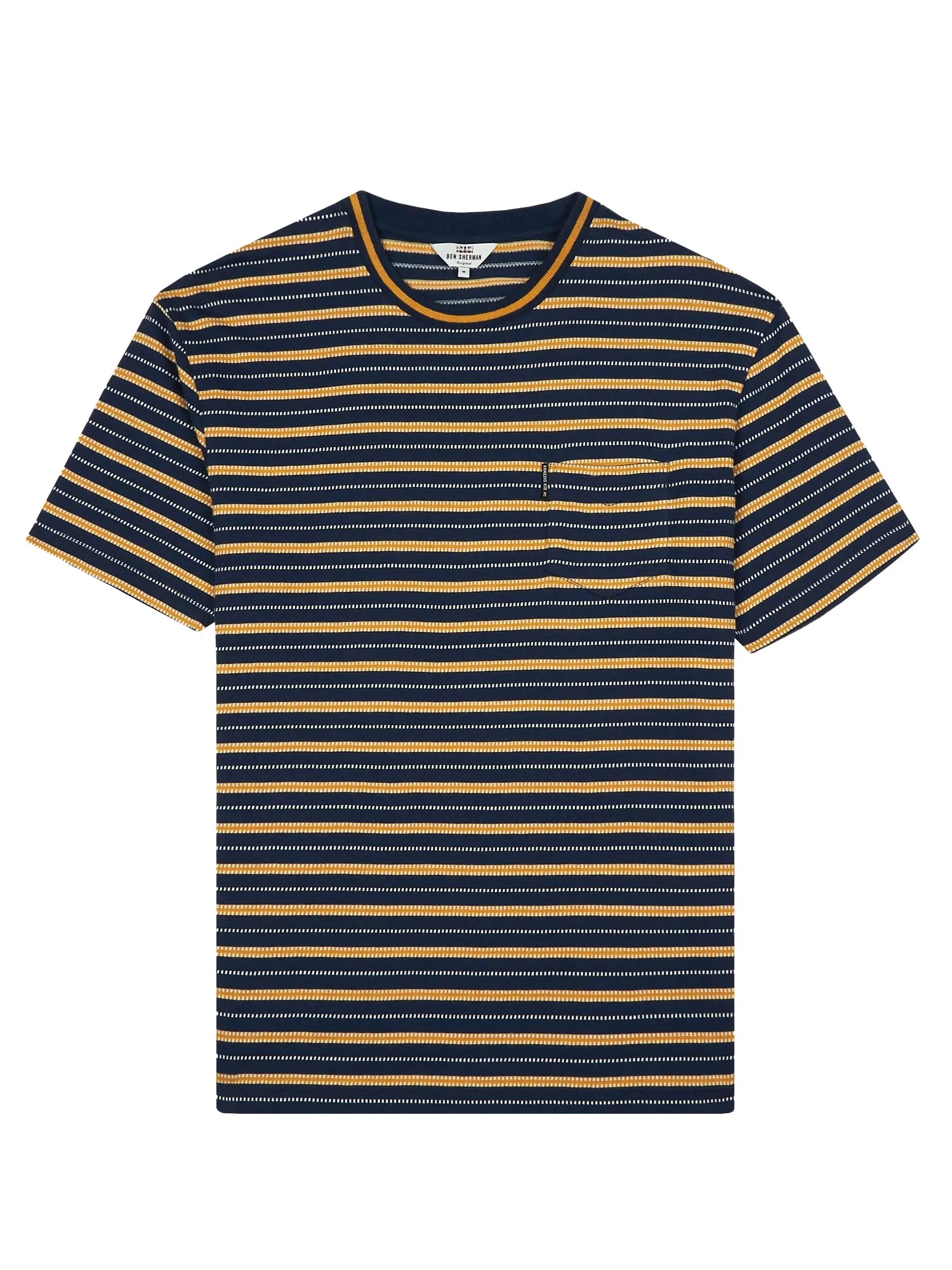 Retro Stripe Tee - Midnight sold by Ben Sherman product image thumbnail 5
