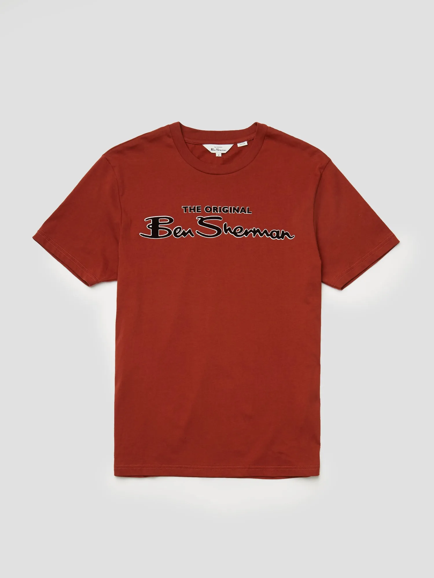 Signature Flock Graphic Tee - Dark Orange sold by Ben Sherman product image thumbnail 5