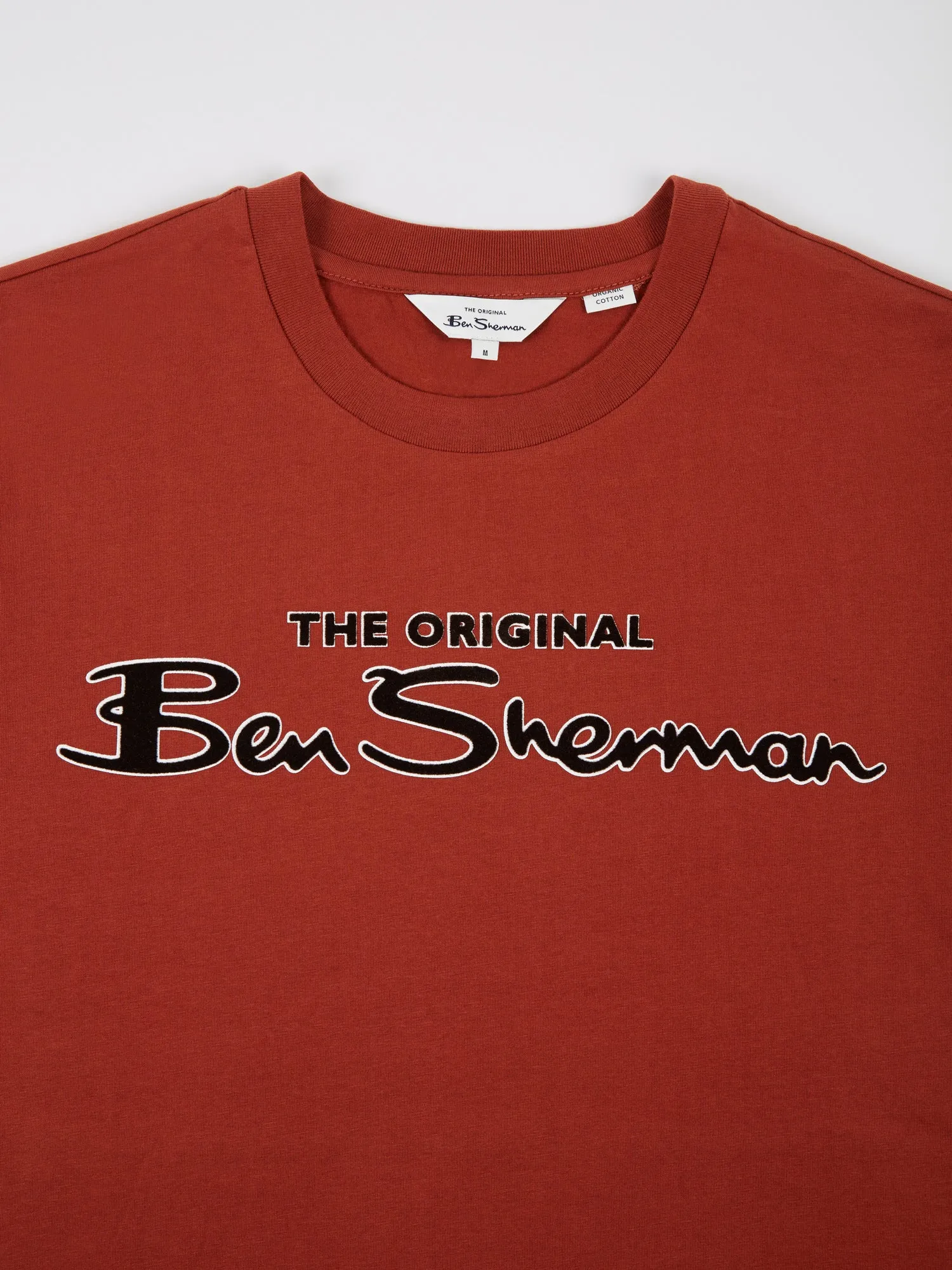 Signature Flock Graphic Tee - Dark Orange sold by Ben Sherman product image thumbnail 4