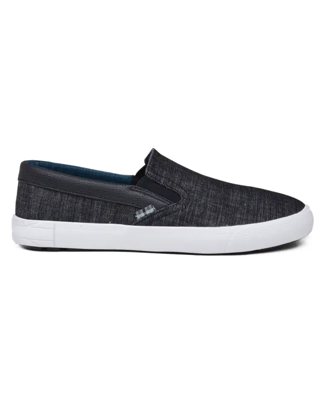 Pete Denim Slip-on Sneaker - Black sold by Ben Sherman