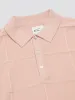 Signature Textured Polo - Pale Pink sold by Ben Sherman