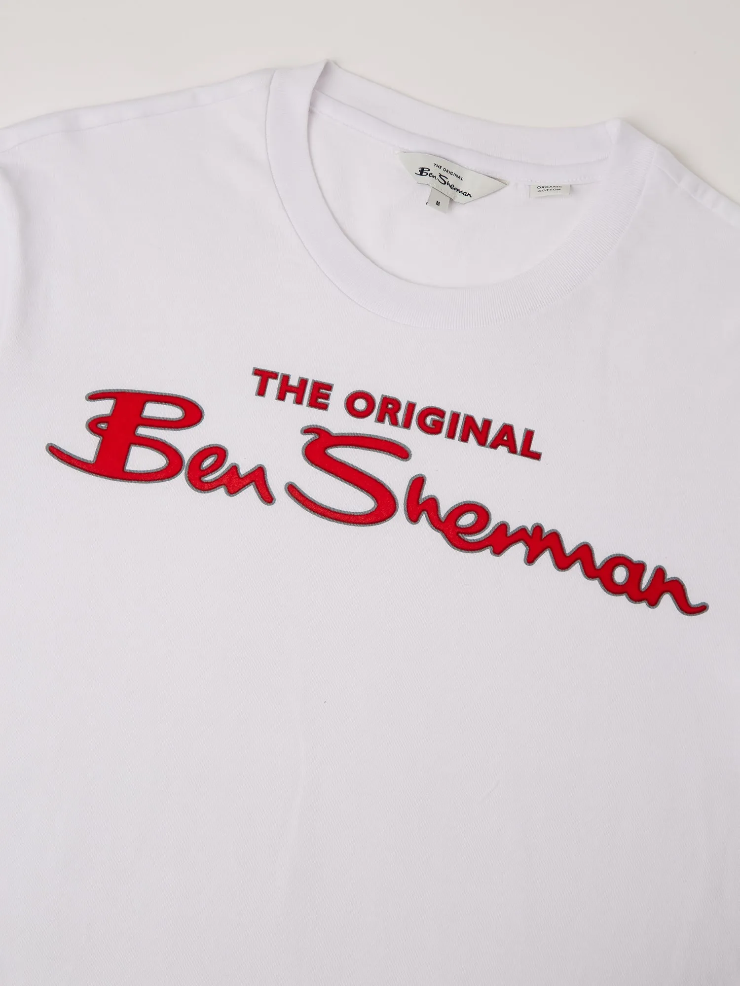 Signature Flock Graphic Tee - White sold by Ben Sherman product image thumbnail 5