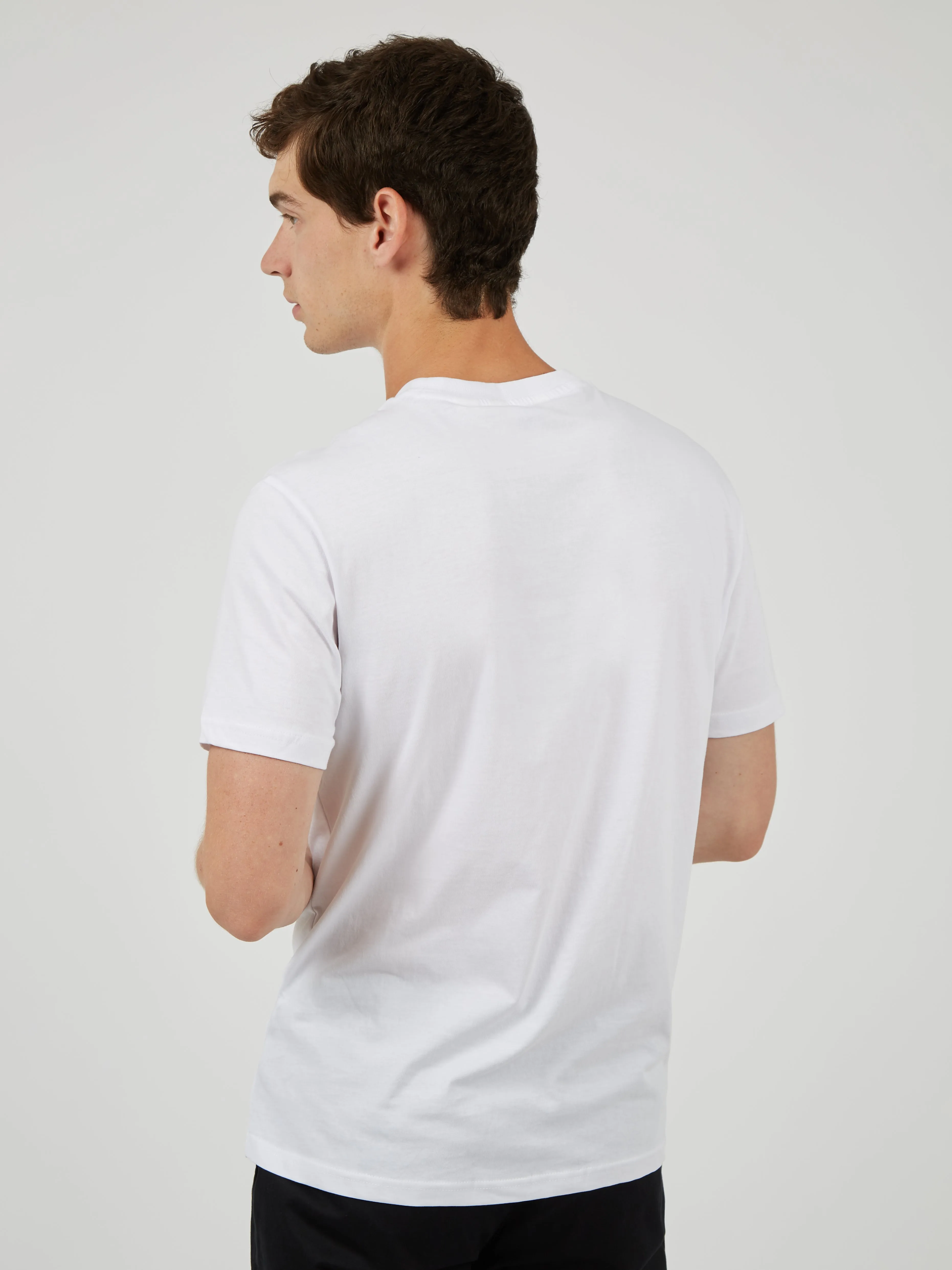 Signature Flock Graphic Tee - White sold by Ben Sherman product image thumbnail 2