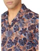 Short-Sleeve Botanical-Print Shirt - Anise sold by Ben Sherman