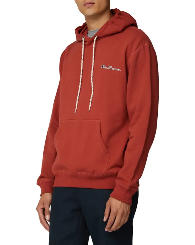Logo Hoodie - Cinnamon sold by Ben Sherman
