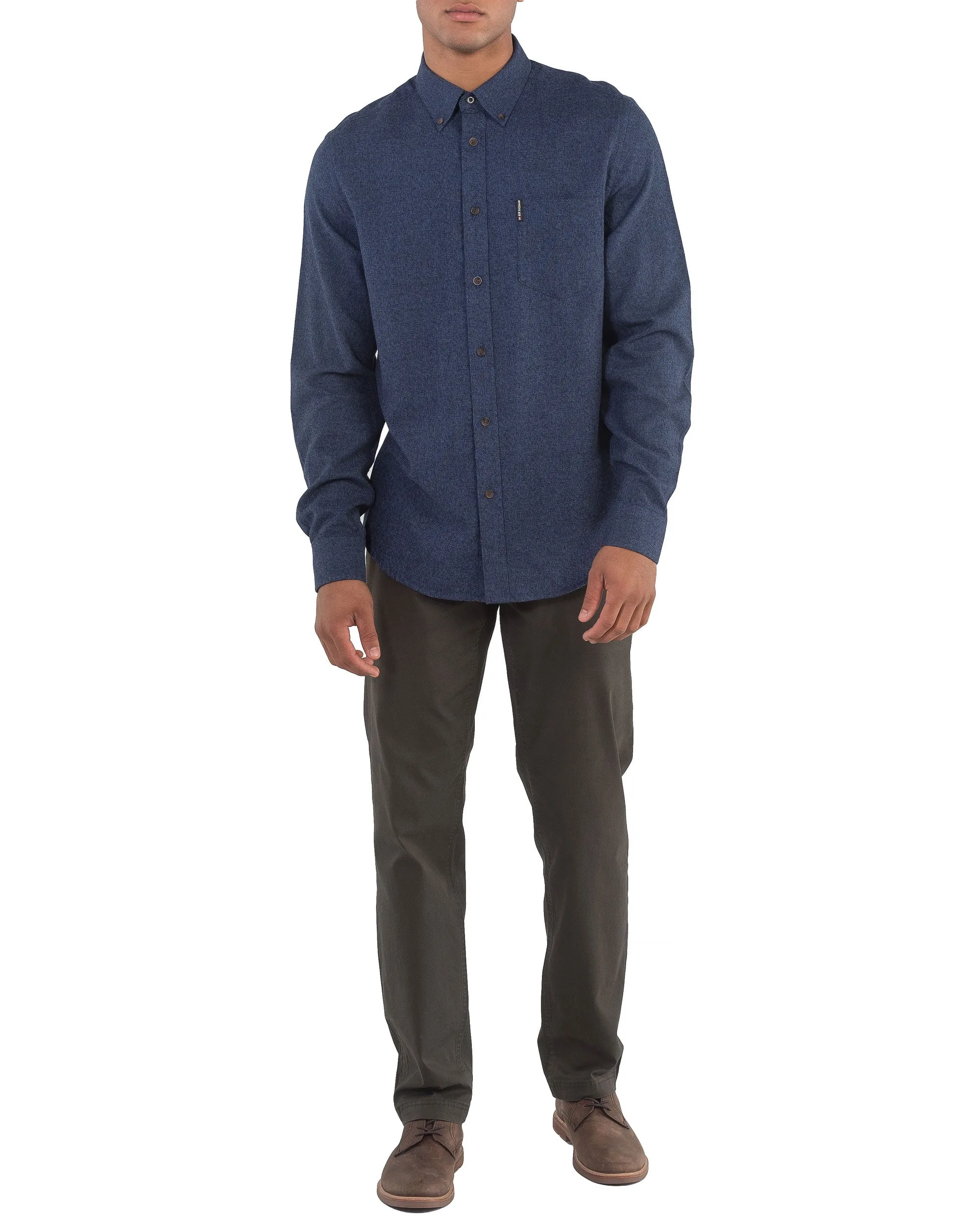 Slim Stretch Chino Pant - Moss sold by Ben Sherman product image thumbnail 5