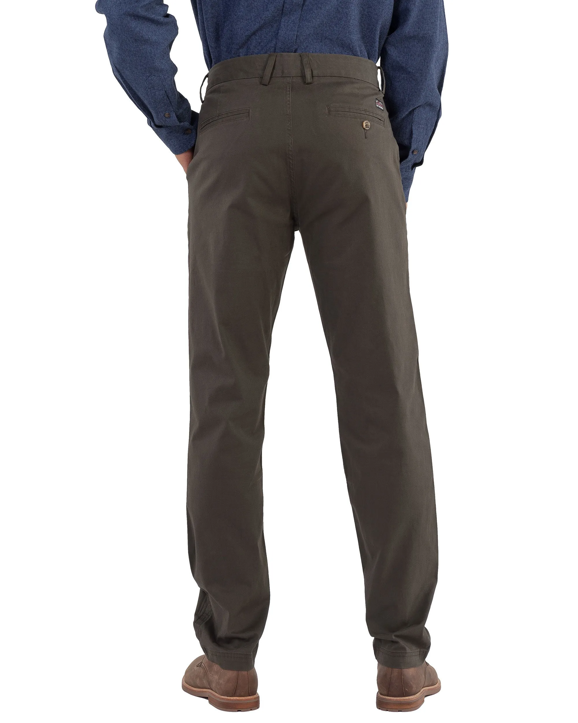 Slim Stretch Chino Pant - Moss sold by Ben Sherman product image thumbnail 2