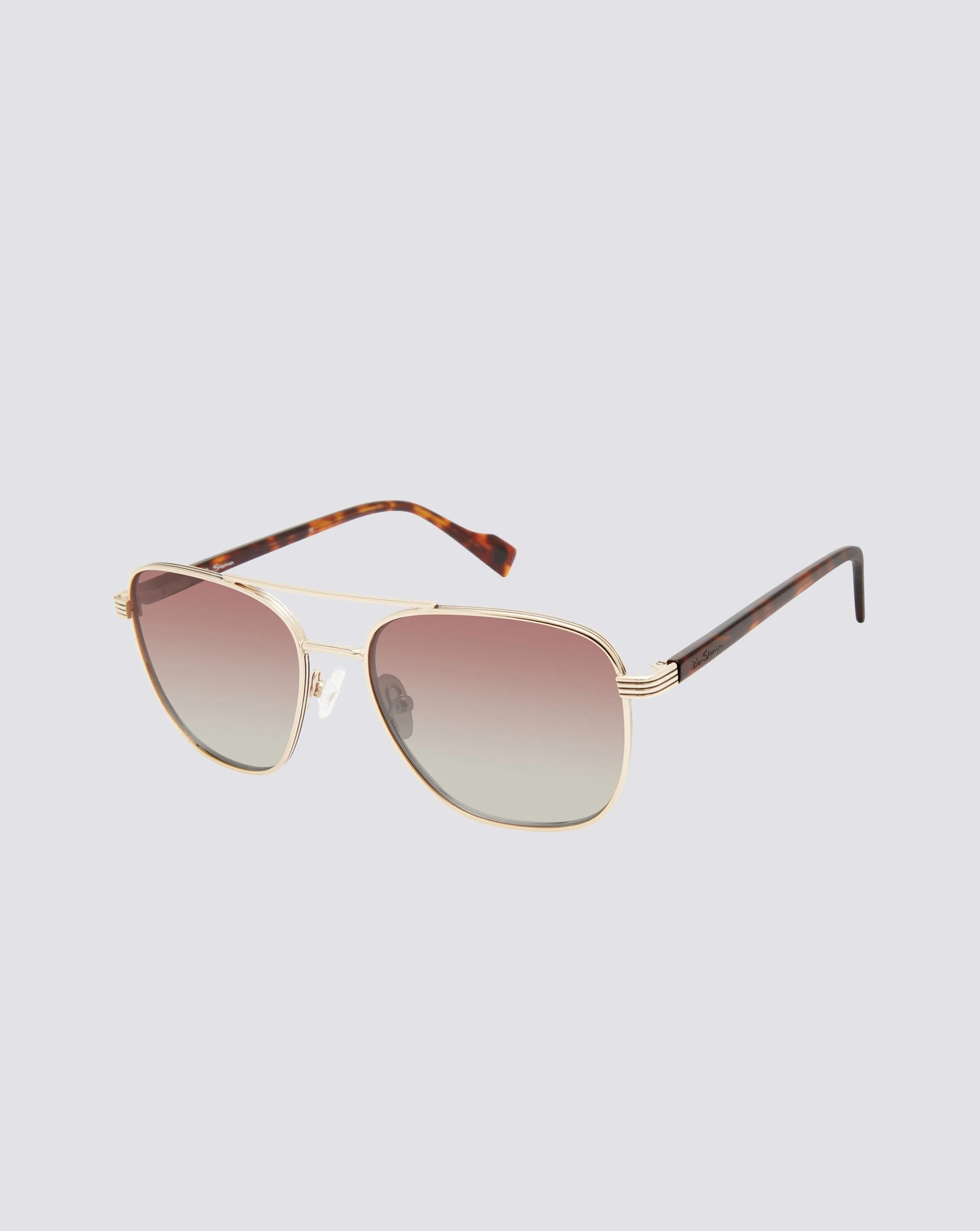 Walbrook Polarized Aviator Square Sunglasses sold by Ben Sherman