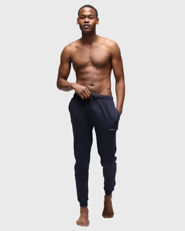 Oliver Knit Lounge Pants - Navy made by Ben Sherman