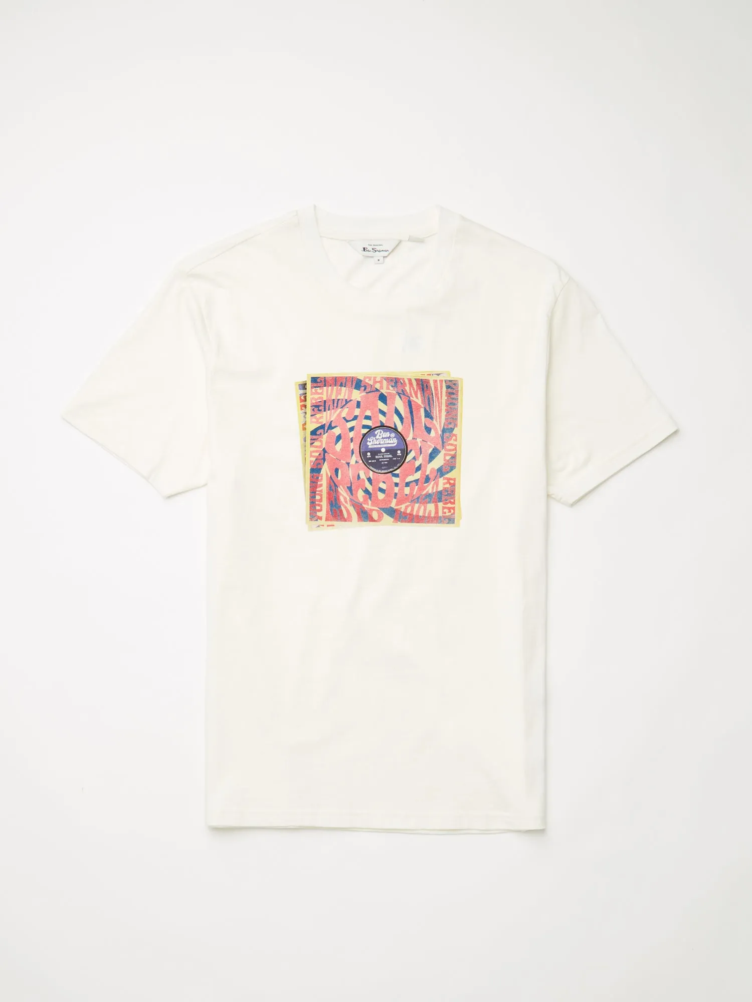 Soul Rebel Record Graphic Tee - Ivory sold by Ben Sherman product image thumbnail 5