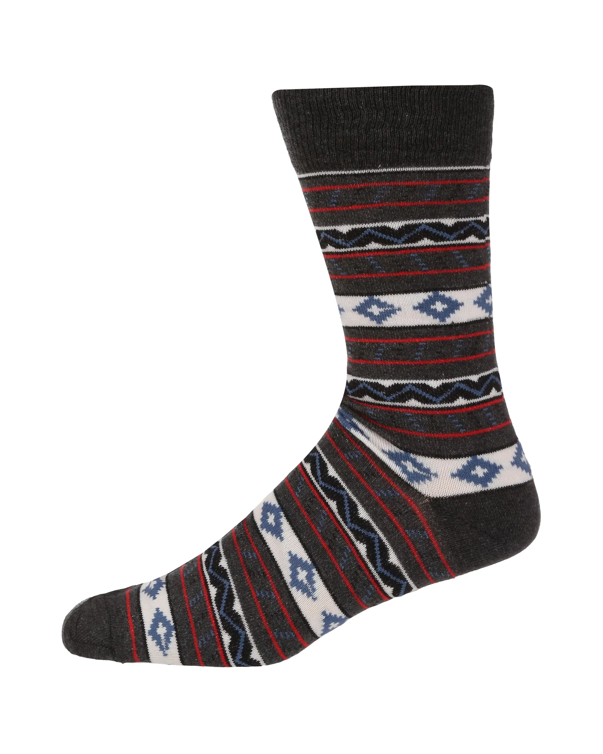High Chaparral Men's 3-Pack Socks - Black/Grey Fairisle sold by Ben Sherman product image thumbnail 3