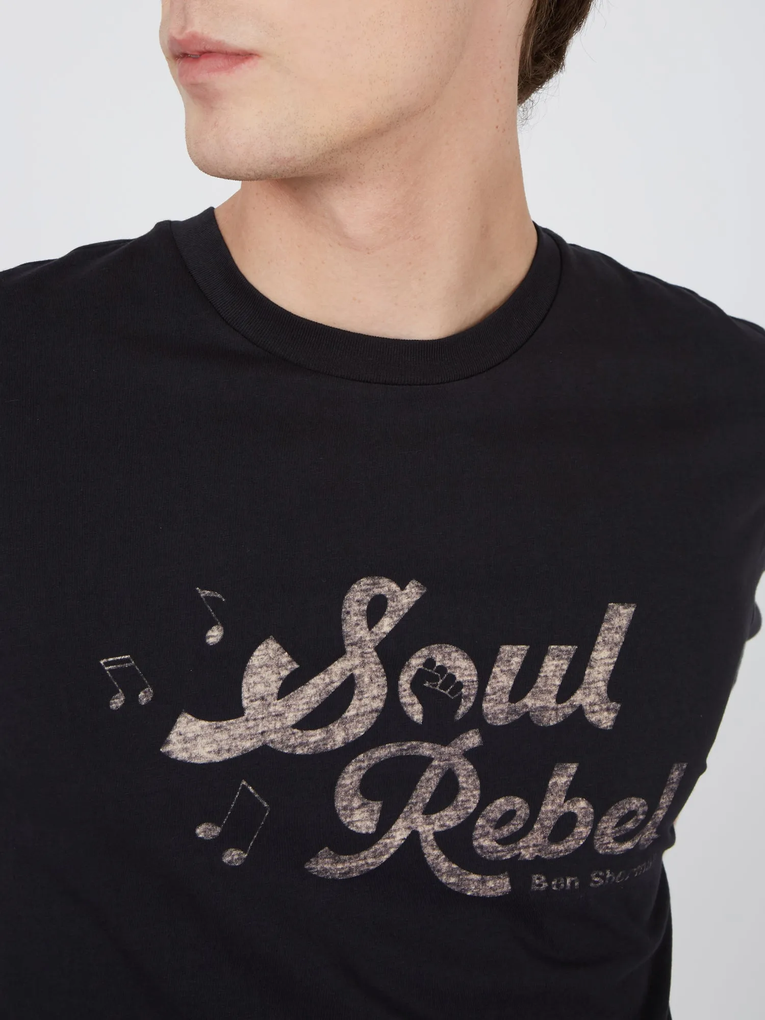 Retro Type Graphic Tee - Black sold by Ben Sherman product image thumbnail 3