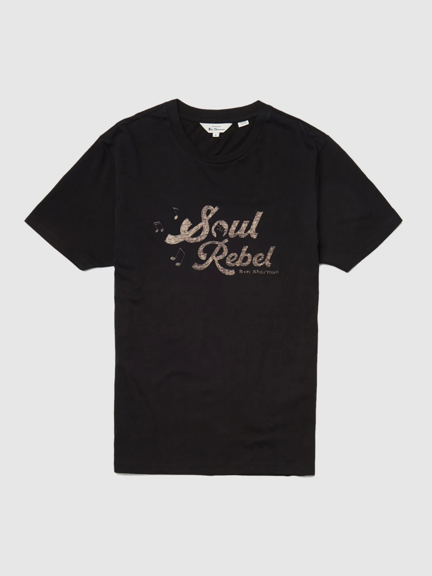Retro Type Graphic Tee - Black sold by Ben Sherman product image thumbnail 5