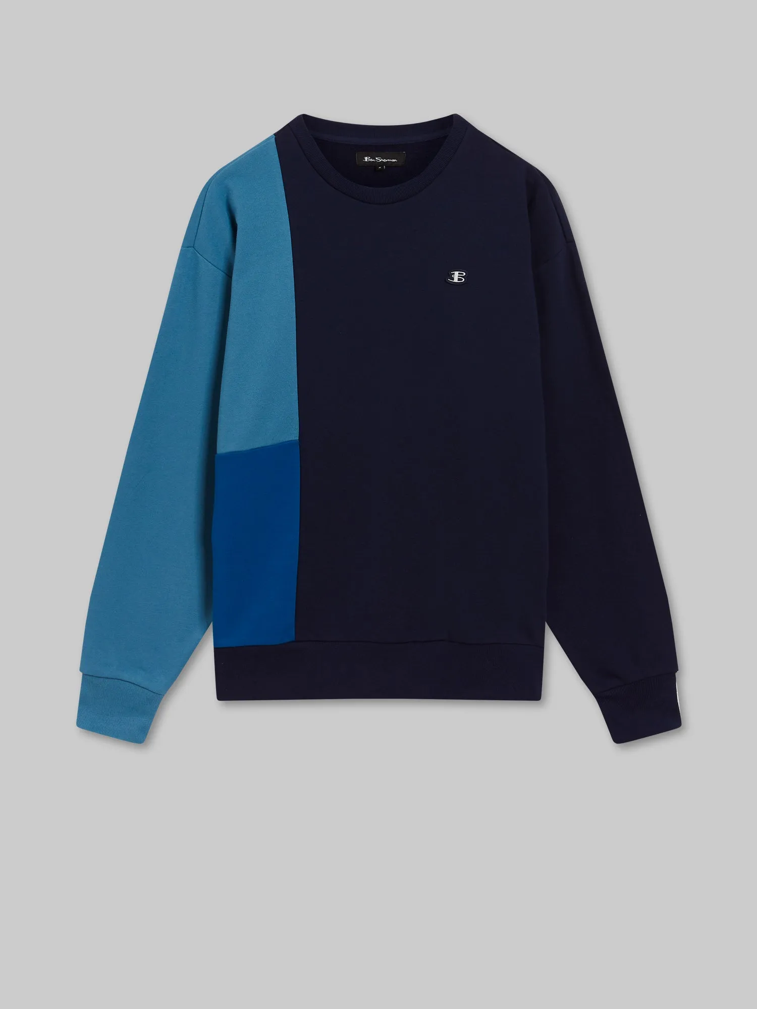 B by Ben Sherman Colorblock Crewneck sold by Ben Sherman